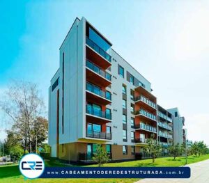 cabeamento de rede estruturada para condominio