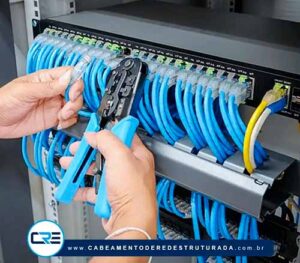 instalação manutenção cabeamento de rede estruturada