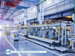 cabeamento de rede para automacão industrial