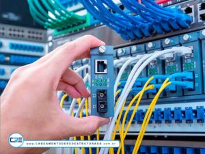 rede estruturada fibra óptica