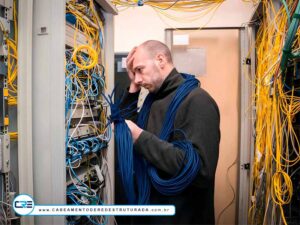 como fazer a organizacao rack de rede evitar erros