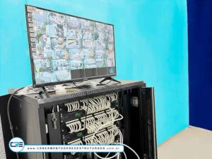 instalação de rede estruturada para câmeras de segurança ip